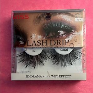✔️SOLD- Kiss Lash Drip Spiky Volume Lashes - Icy Black